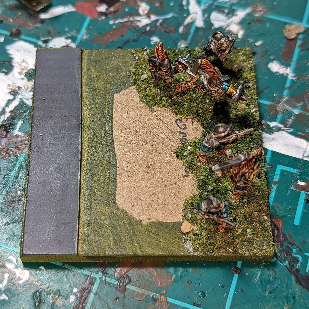 Miniature Bases and Basing Materials 28mm Wargaming Terrain Figures Diorama  Modelling 