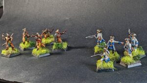 Compagnies Franches and Osage Warriors