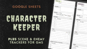 Hexingtide Google Sheets Character Keeper